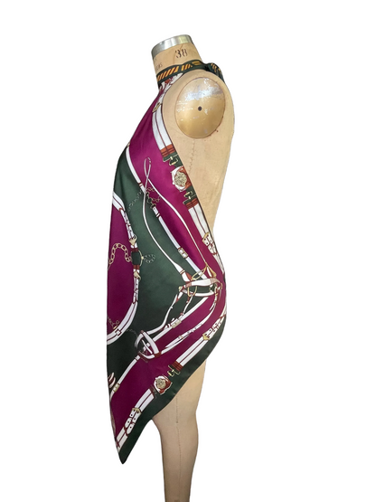The Riding Club Scarf Top (Plus Size)
