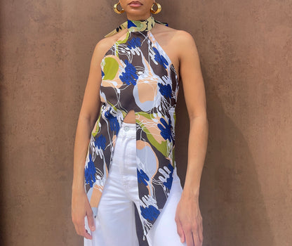The Mojave Scarf Top