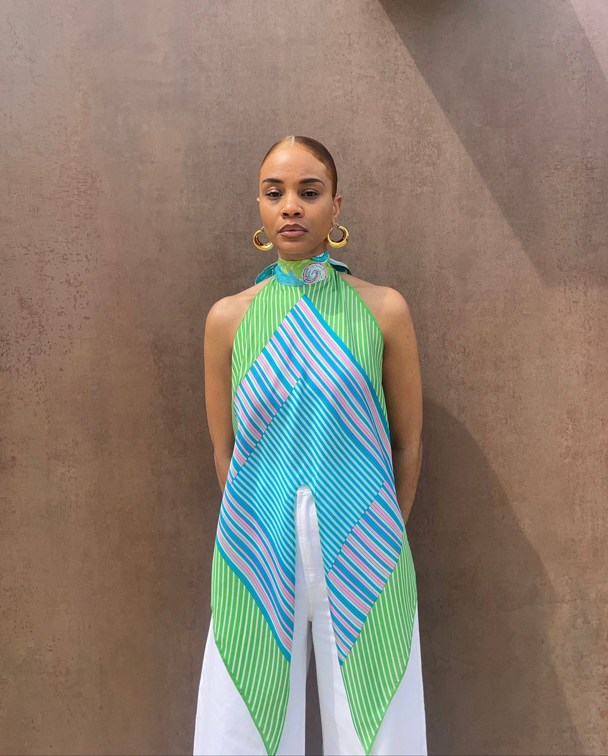 The Candyland Scarf Top