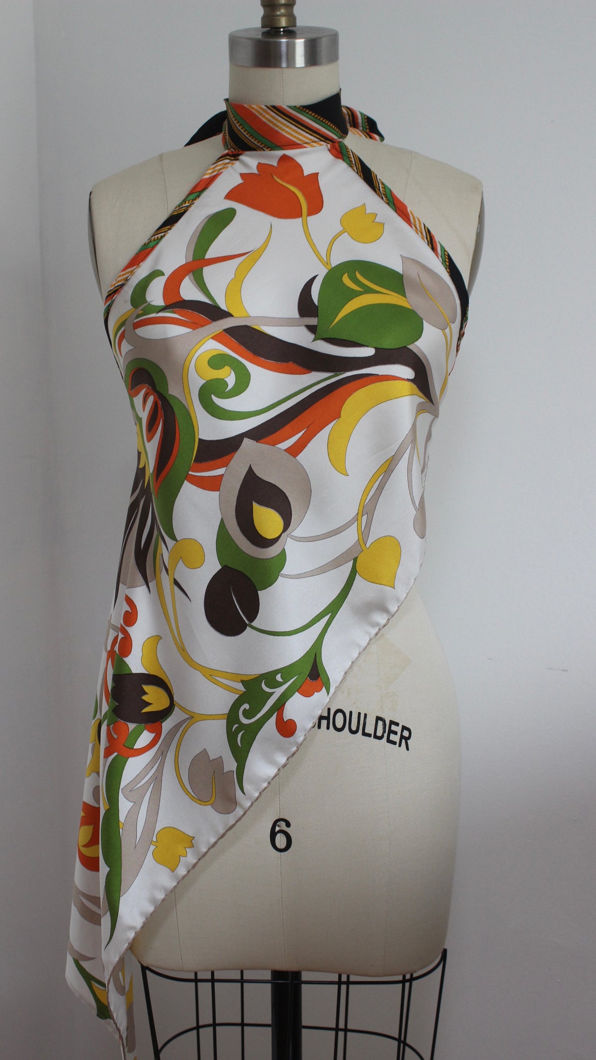 Upcycle Scarf Top (Small-XL)