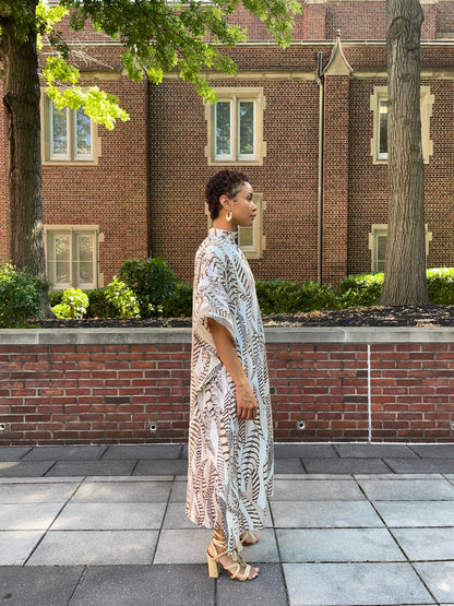 Feather Caftan (Small-2X)