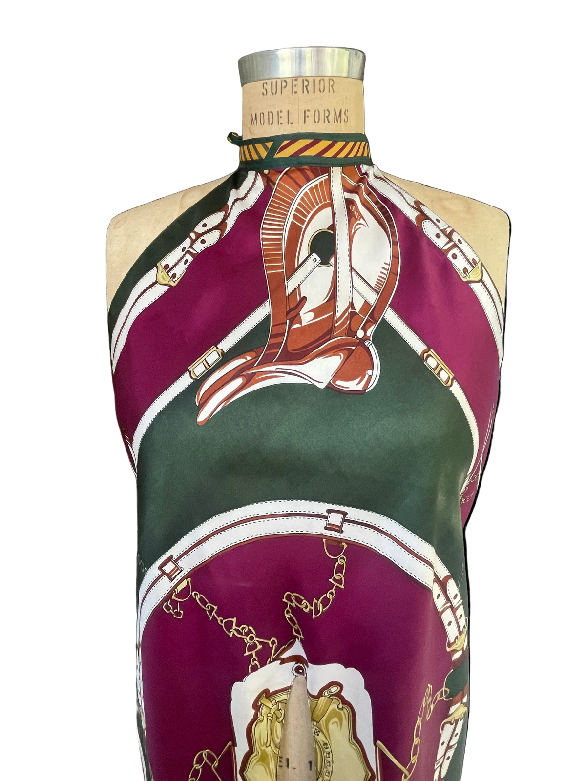 The Riding Club Scarf Top (Plus Size)
