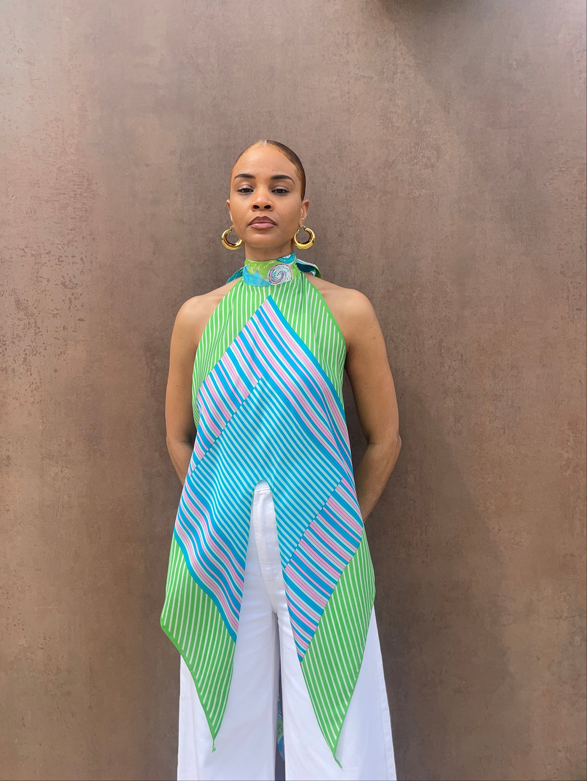 The Candyland Scarf Top