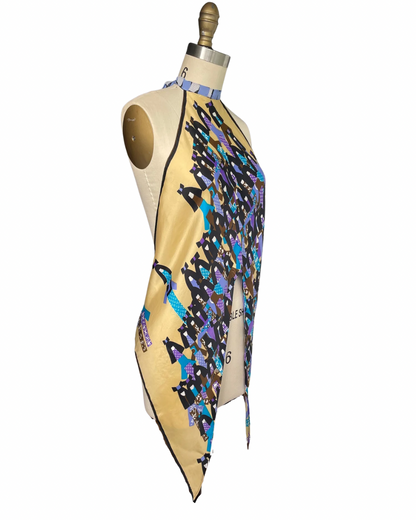 The Simone Scarf Top