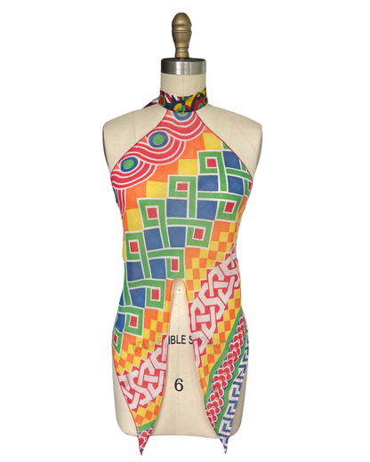 The Kaleidoscope Scarf Top