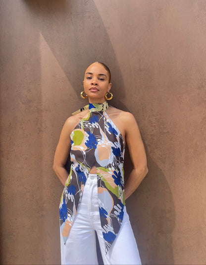 The Mojave Scarf Top