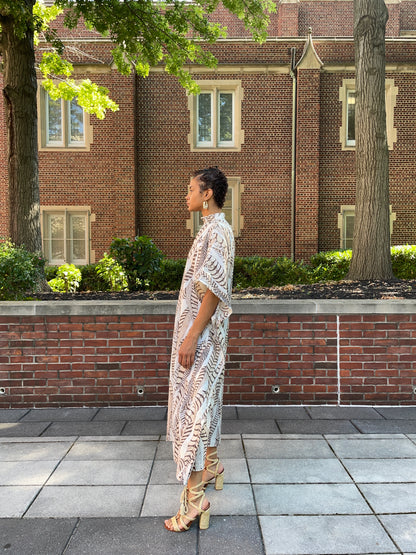 Feather Caftan (Small-2X)