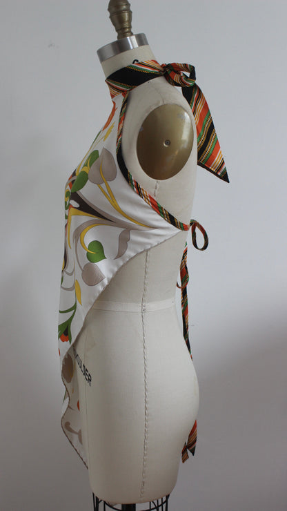 Upcycle Scarf Top (Small-XL)
