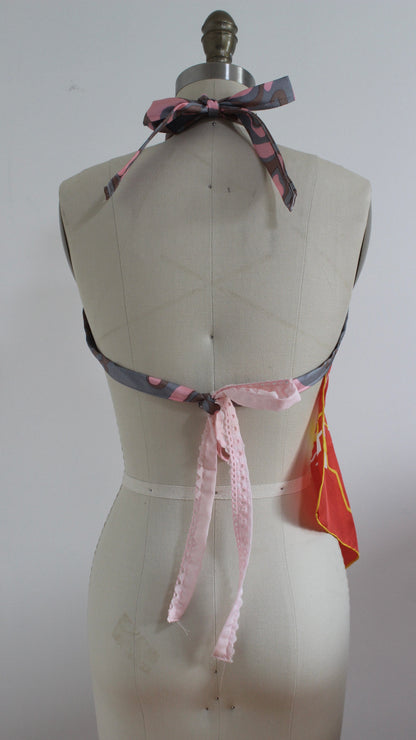Upcycled Scarf Top (S/M)
