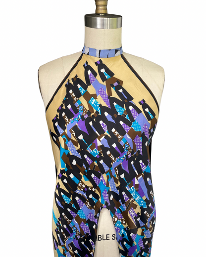 The Simone Scarf Top