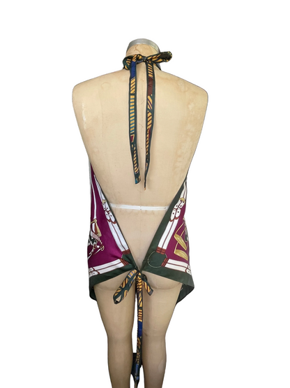 The Riding Club Scarf Top (Plus Size)
