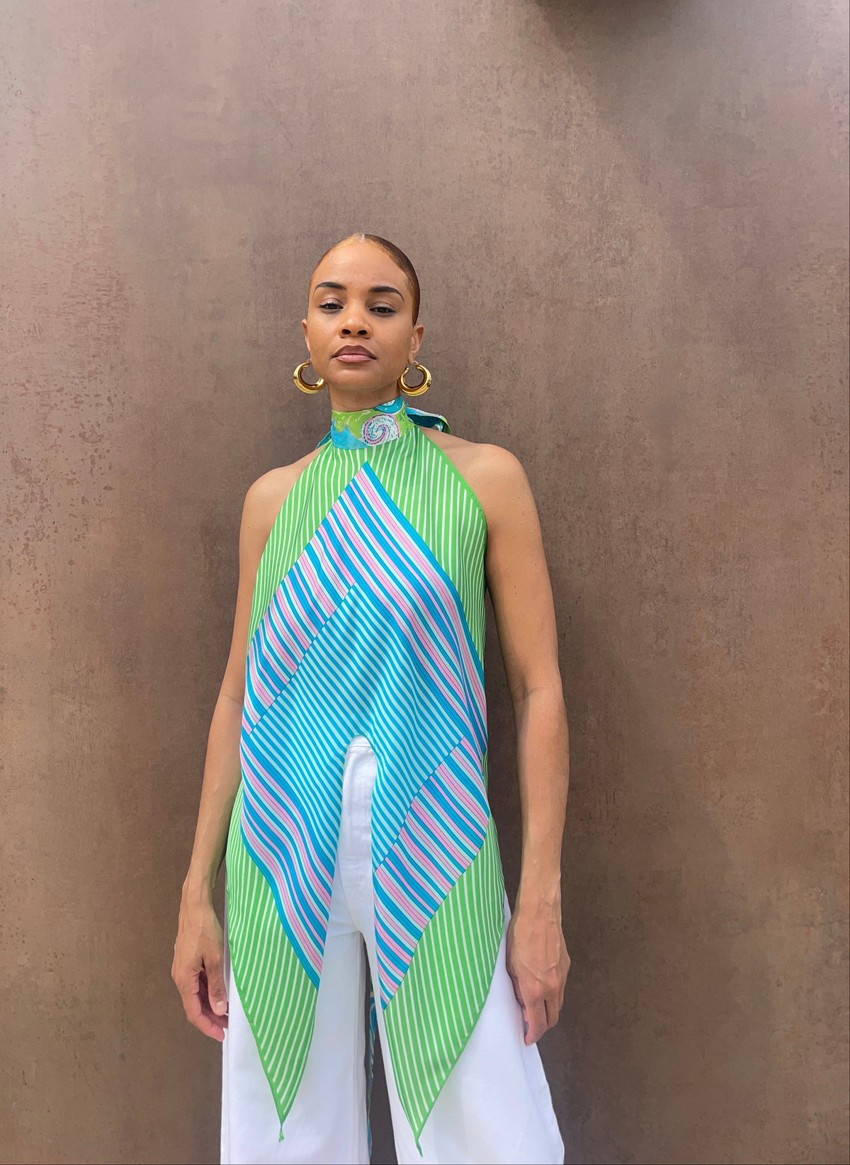 The Candyland Scarf Top