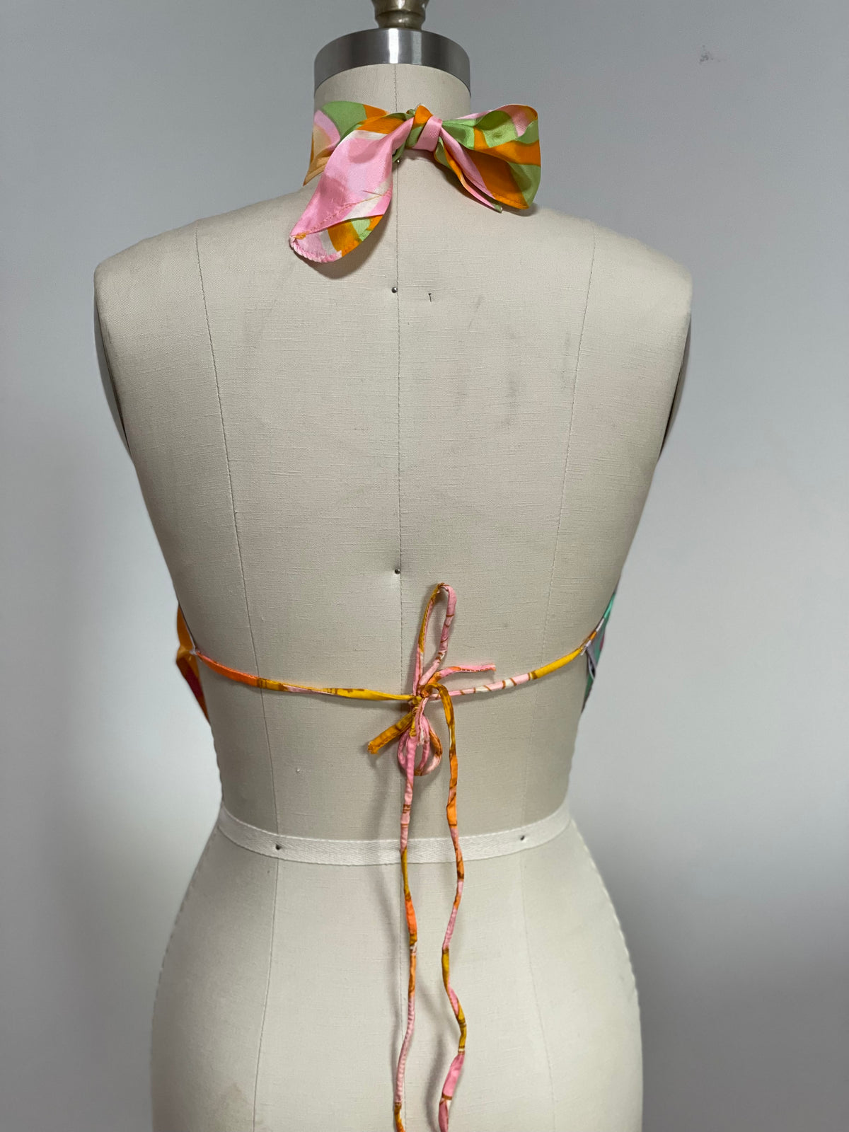 Geometric Scarf Top (S/M)