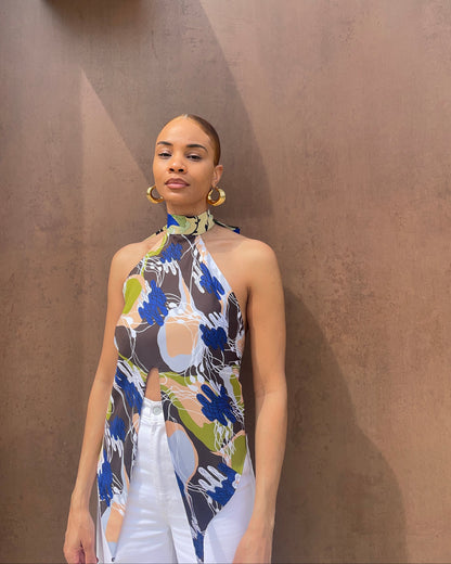 The Mojave Scarf Top