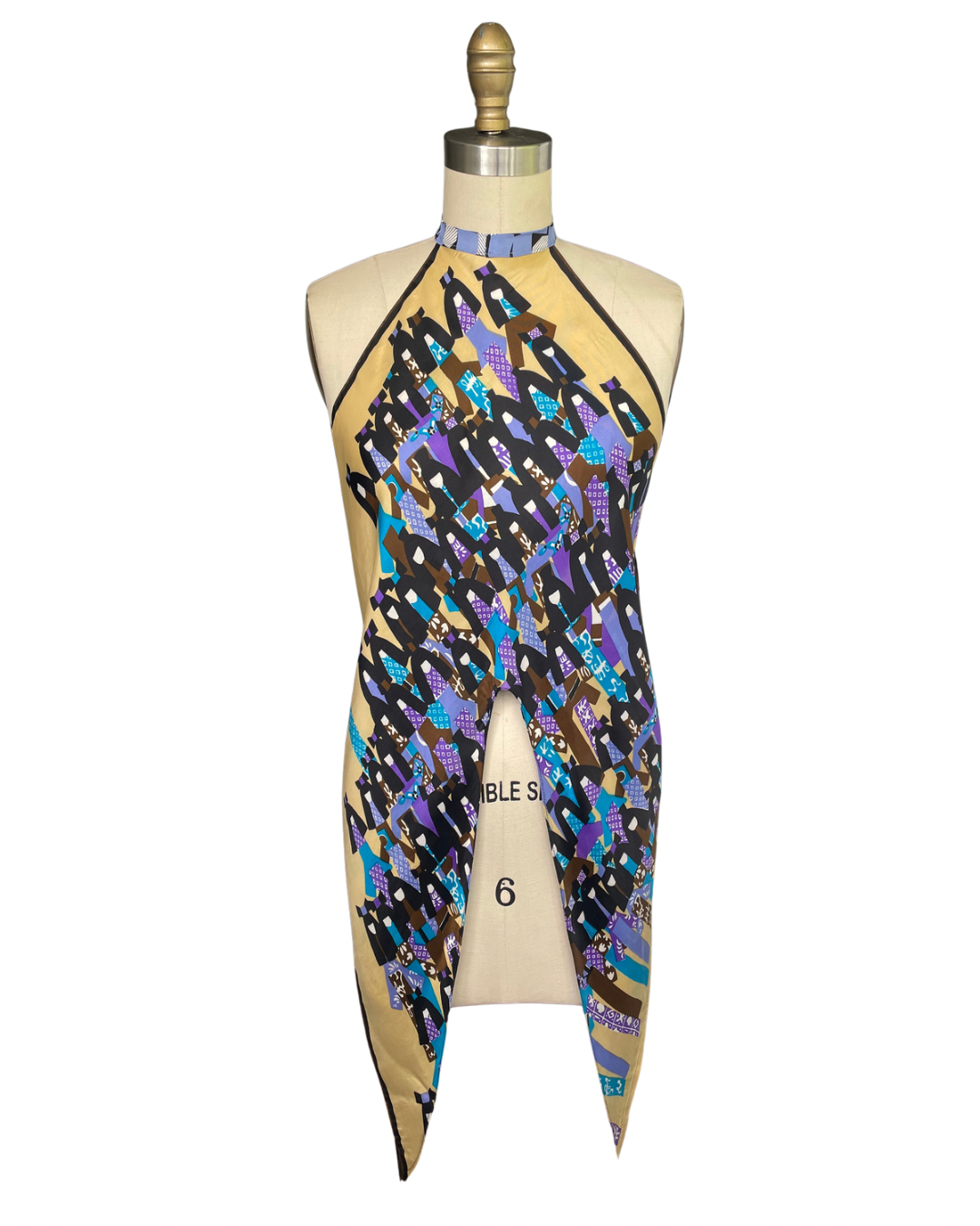 The Simone Scarf Top