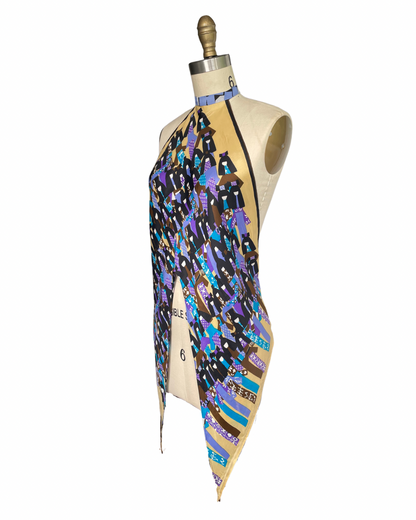The Simone Scarf Top