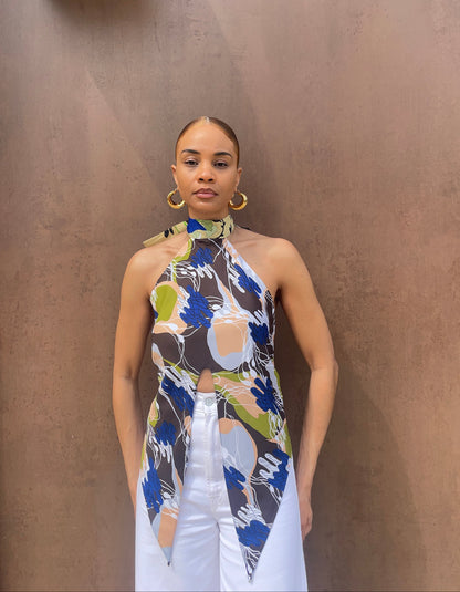 The Mojave Scarf Top