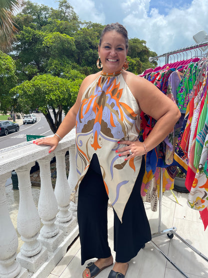 The Jester Scarf Top (Plus Size)