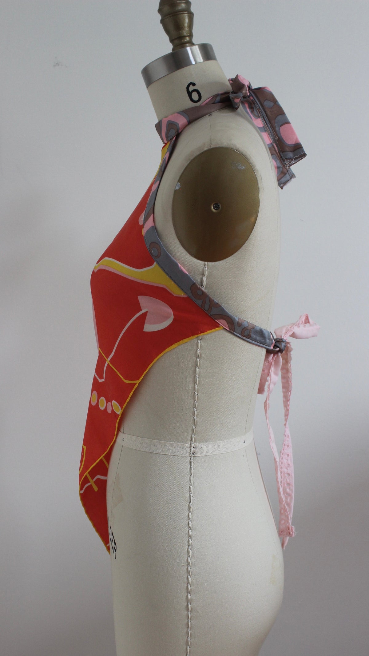 Upcycled Scarf Top (S/M)
