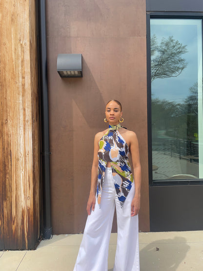 The Mojave Scarf Top