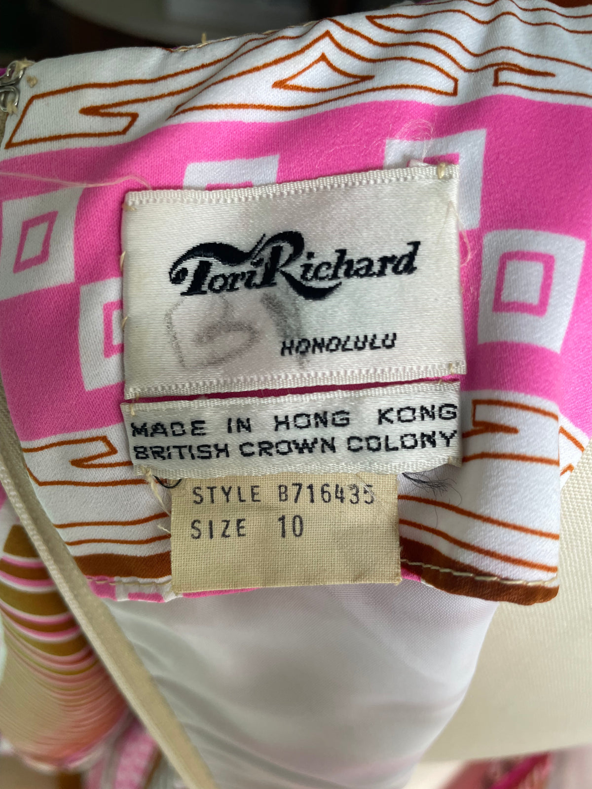 Vintage Tori Richard Dress
