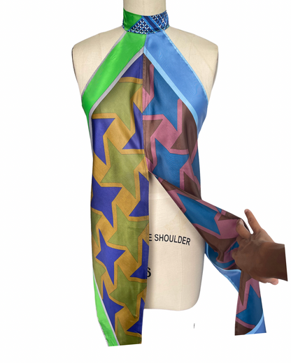 The Orbit Scarf Top