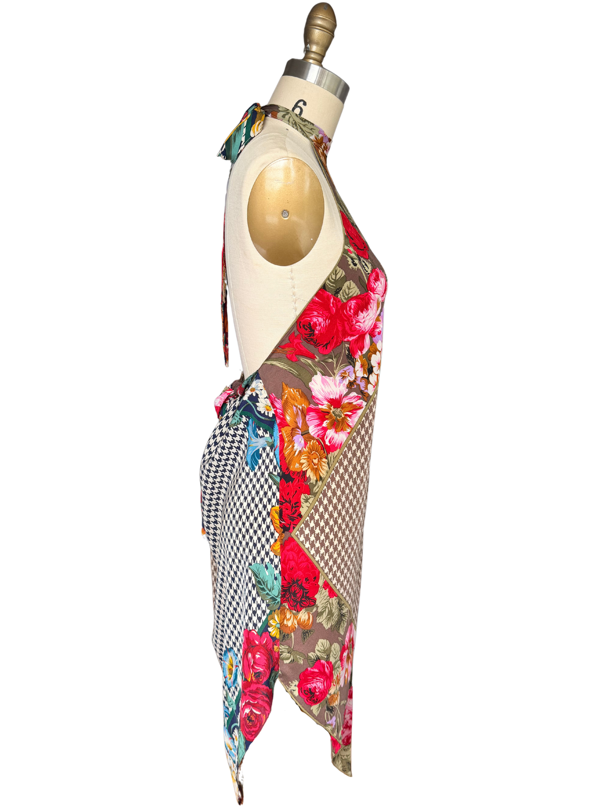 The Houndstooth Bloom Dress