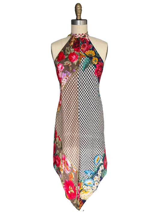 The Houndstooth Bloom Dress